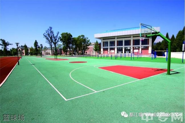 都江堰市青城山高級中學(xué)籃球場
