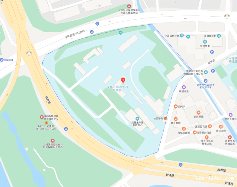 成都市洞子口職業(yè)高級中學校地址