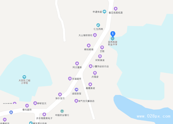 自貢市旅游職業(yè)高級中學(xué)在哪里