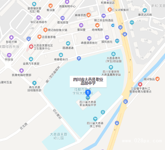 四川省大邑縣職業(yè)高級(jí)中學(xué)地址
