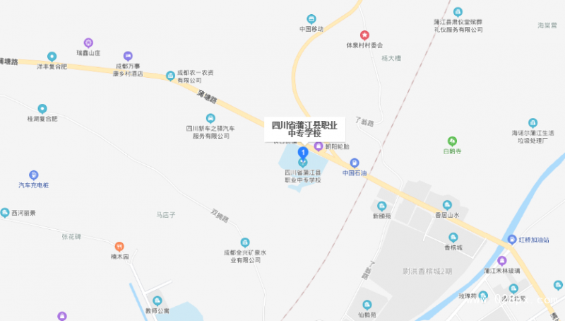 四川省蒲江縣職業(yè)中學(xué)地址